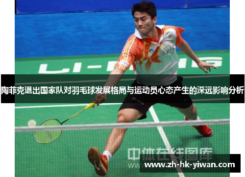 陶菲克退出国家队对羽毛球发展格局与运动员心态产生的深远影响分析